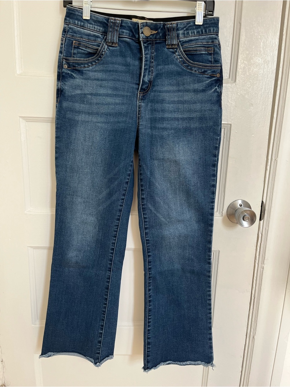 Democracy Classic Raw Ends Women's Blue Jeans